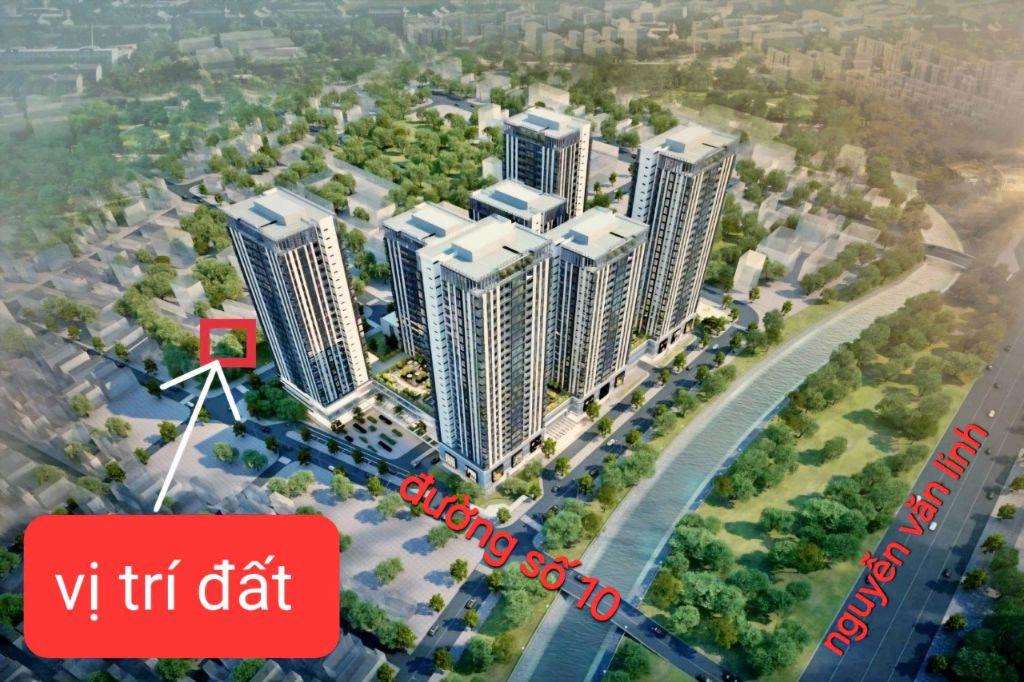 Đất 6x25m + 8x25m + 12x25m Khu Lý Phục Man Phường Bình Thuận Q7. GPXD Hầm 7 Tầng