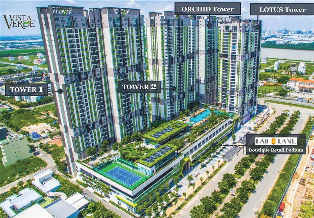 Bán cc tại vista verde, 6,5 tỷ, 60m2, 1pn, 1wc, nội thất đẹp