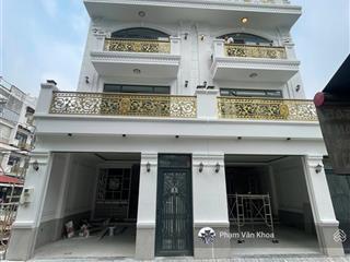 Bán nhà mặt tiền lô nhì đường lê văn lương 4 tầng 5.6 x 15 sổ riêng full nội thất ngay cc primer