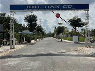 Bán đất phước kiển sẵn sổ riêng 5x18m, mt đường 8m, xd tự do gần ngay cc hagl an tiến, làng đh