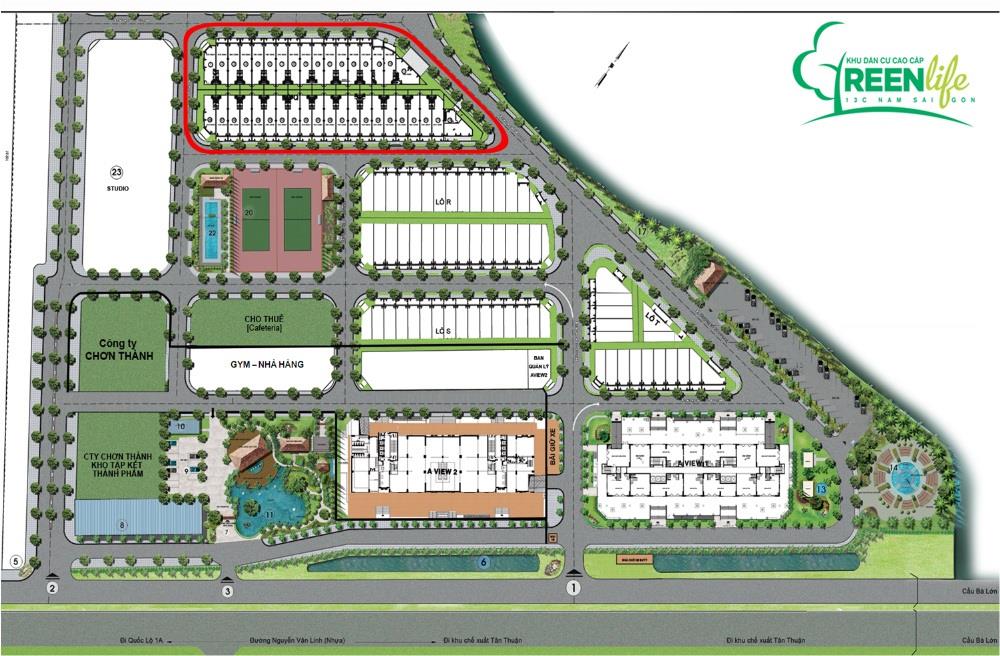 Bán đất nền dự án tại khu dân cư greenlife  13c, giá ưu đãi chỉ với 4,1 tỷ, 85m2