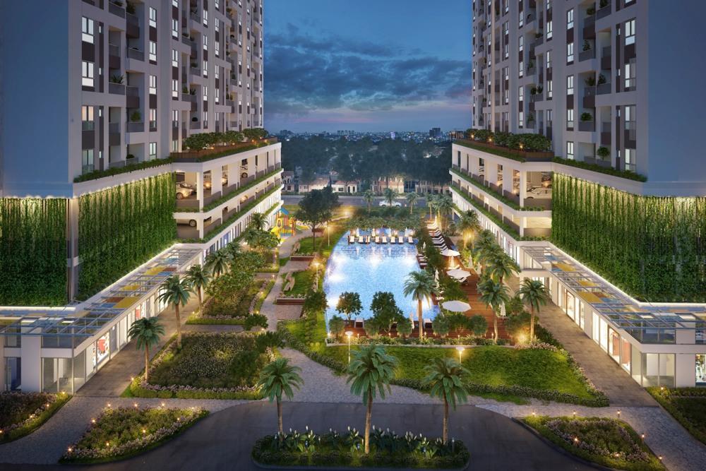 Cho thuê căn hộ cc sài gòn intela, 9 triệu, 78m2, 3pn + 2wc/pt