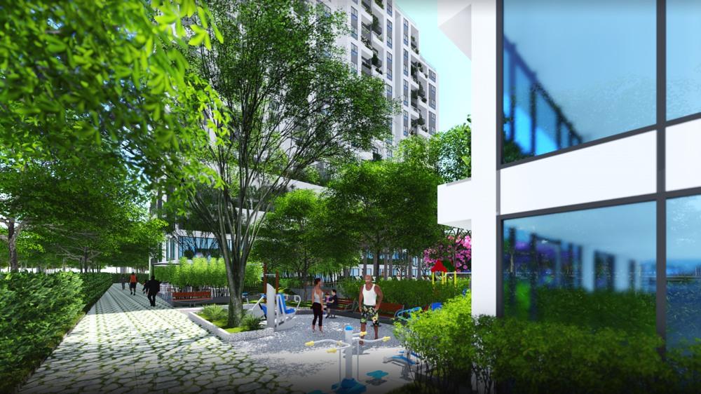Cho thuê căn hộ cc sài gòn intela, 9 triệu, 78m2, 3pn + 2wc/pt