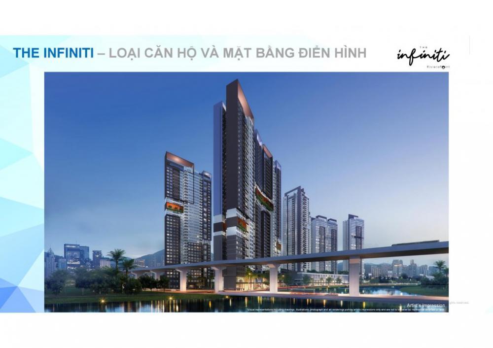 Cần cho thuê căn the infiniti keppel land nhà mới 100% 1pn giá thuê 15 triệu/th,  0906 752 ***