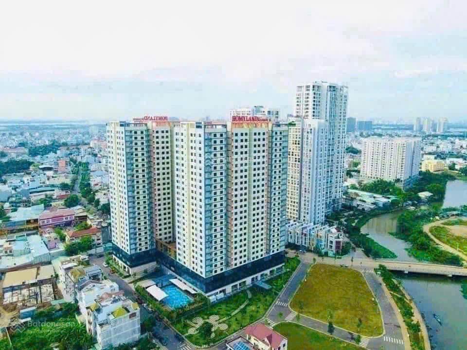 Officetel homyland riverside 55m, vị trí góc sẵn hđ thuê 12 triệu