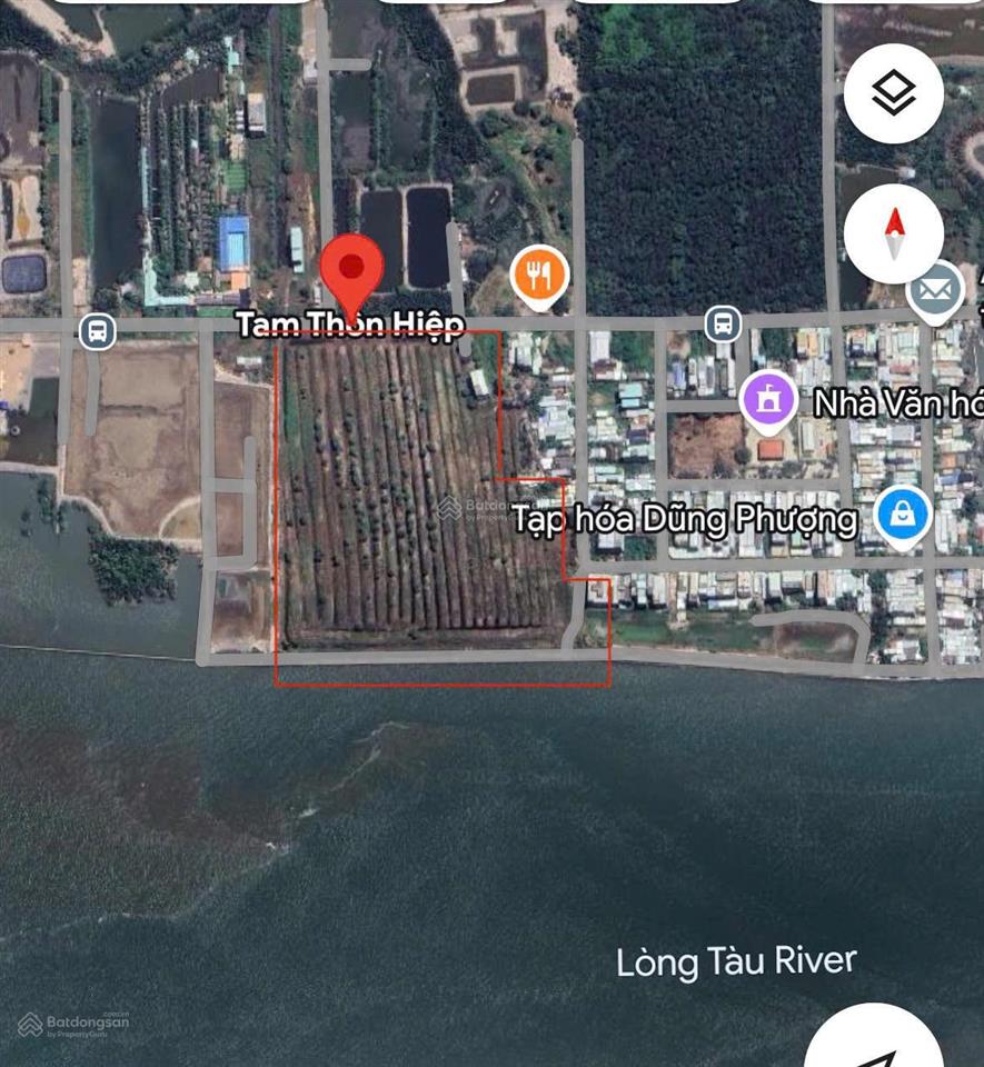 Bán đất mt sông  tam thôn hiệp cần giờ