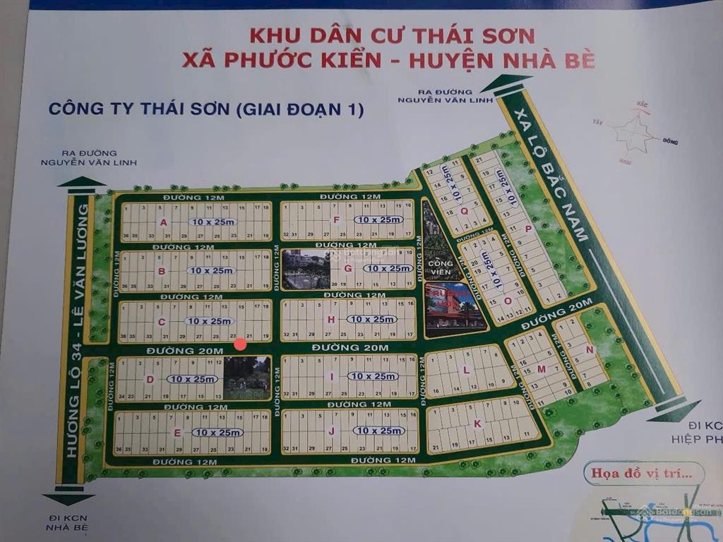 Cần bán lô đất bt  thái sơn bộ quốc phòng