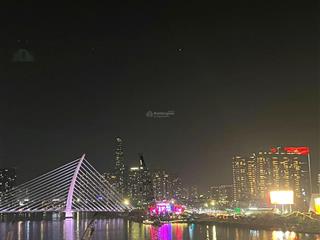 Bán căn góc the manor 1  3pn 170m  view cầu ba son trực diện  full nội thất cao cấp