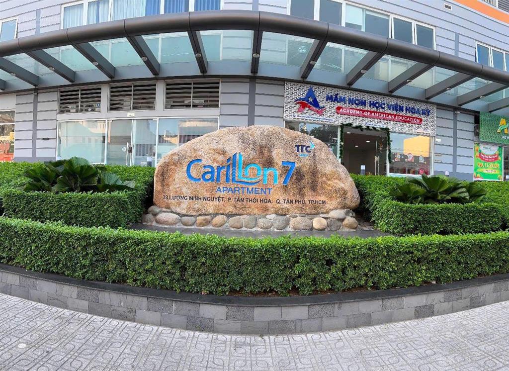 Cho thuê cc carillon 7, 12 triệu/th, 72m2, 2pn, 2wc, chính chủ, tốt