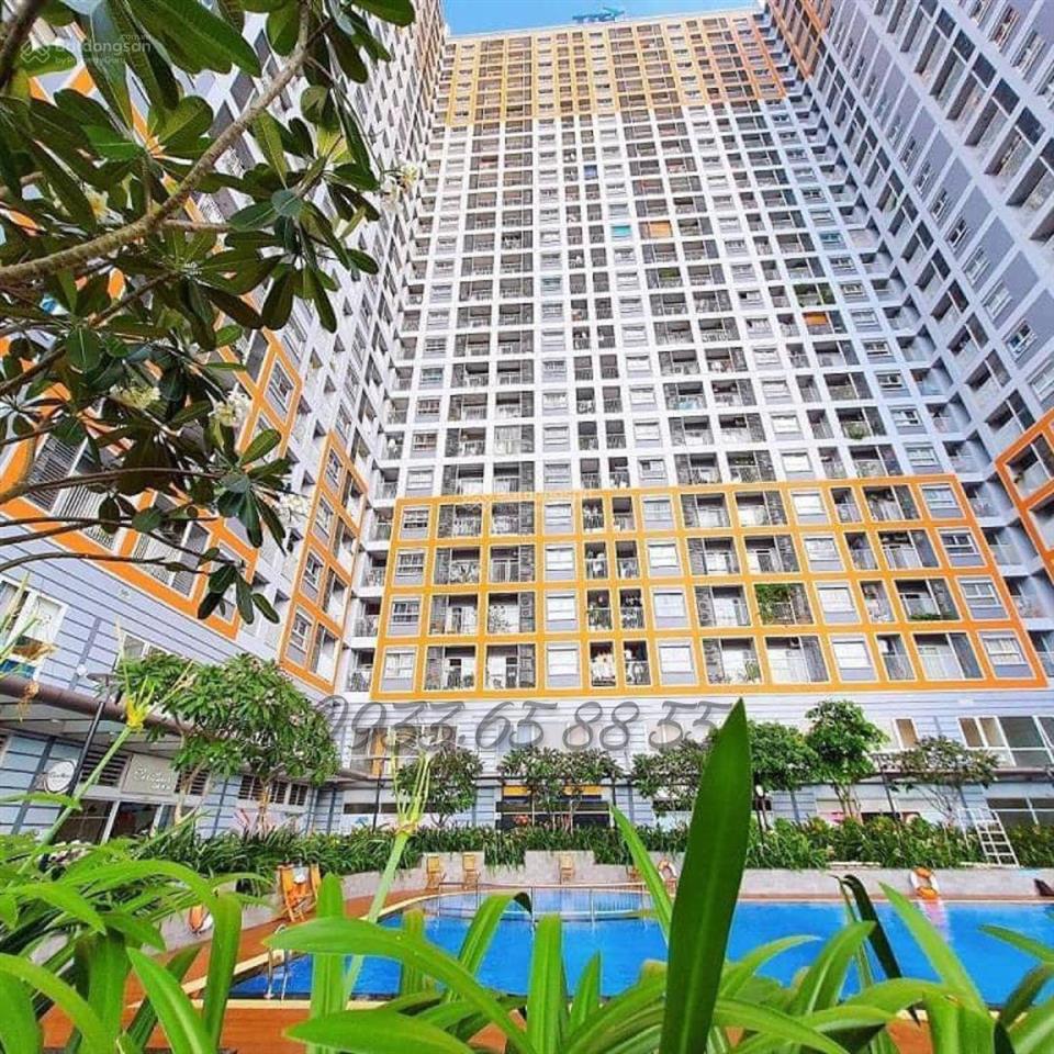 Cho thuê cc carillon 7, giá siêu hời chỉ với 9,5 tr/th, 50,5m2, 1pn, 1wc. view hồ bơi