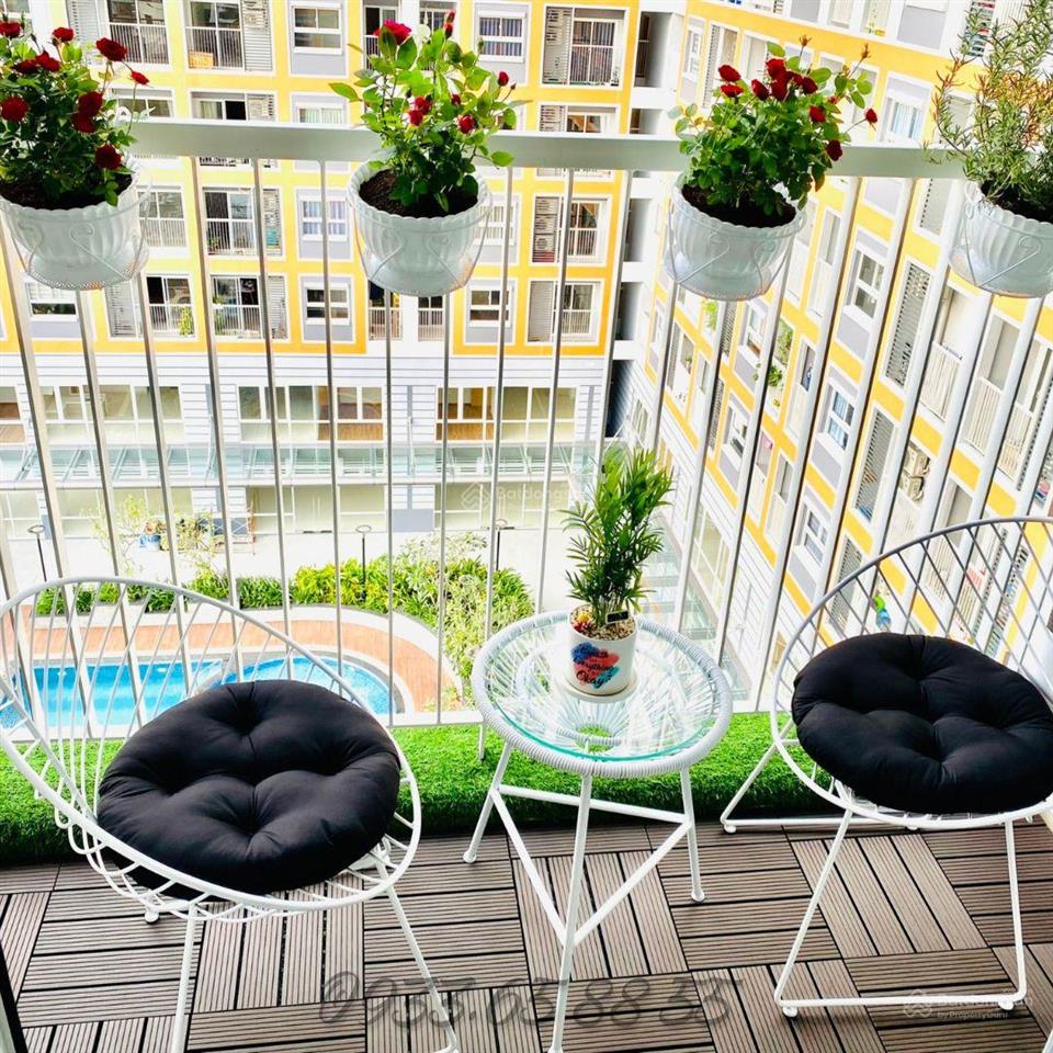 Cho thuê cc carillon 7, giá siêu hời chỉ với 9,5 tr/th, 50,5m2, 1pn, 1wc. view hồ bơi