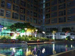 Cho thuê ch carillon 7, 9,5 tỷ, 50,5m2, 1pn, 1wc đầy đủ nội thất, view hồ bơi