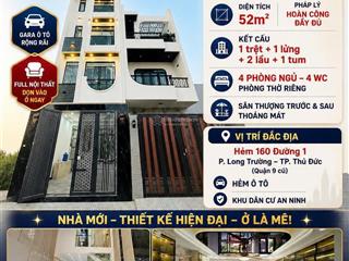 Bán nhà mặt phố trường lưu, 4,75 tỷ, 52m2, 4pn, 4wc, 3t, đẹp như mơ