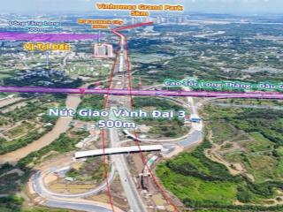 Bán đất nền dự án eco6 tại kdc trường lưu, 3,4 tỷ, 50,4 m2  vành đai 3, vinhomes q9
