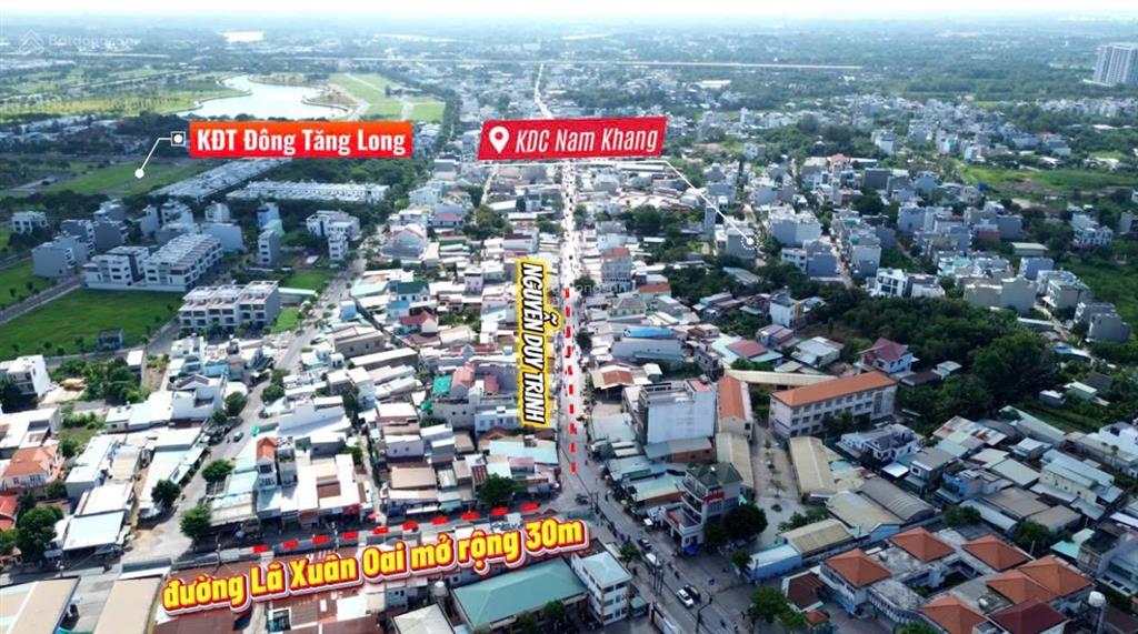 Bán đất lo goc nền dự án nam khang 1426 nguyễn duy trinh 8,6mx16m cn 133m2 giá 66tr/m2