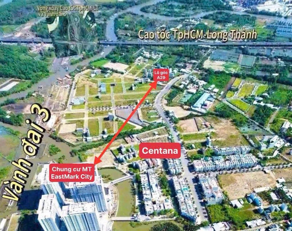 Bán đất lô góc 2 mặt tiền ngang 6,5m rất đẹp cn 80m2  khu eco6 ngay nút giao vành đai 3 giá 4,5 tỷ