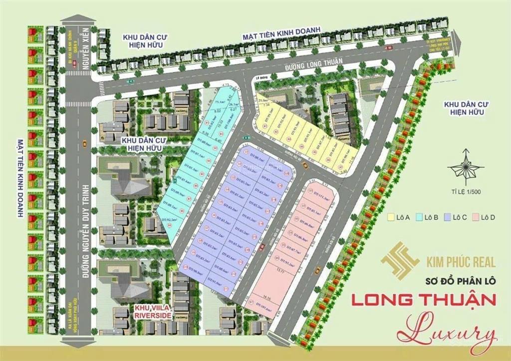 Bán đất nền dự án long thuận riverside, 4,25 tỷ, 99m2, chính chủ giá cực chất