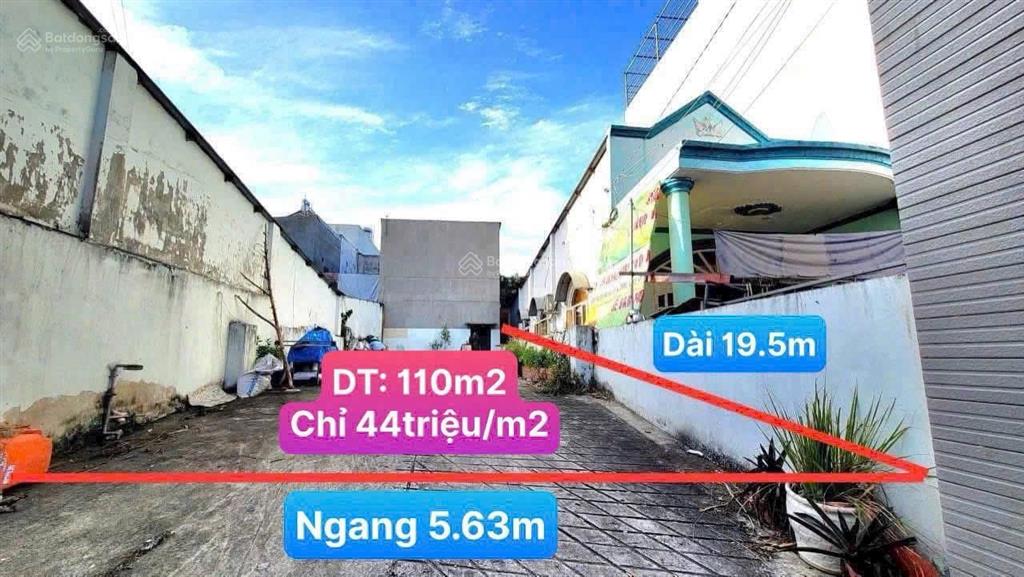 Giảm 1,1 tỷ còn 4,850 tỷ/110m2 (5,63m ngang) đường số 6 lò lu  quận 9 hcm ngay vành đai 3