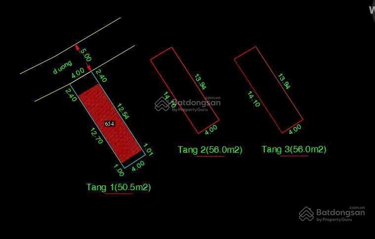 Hxh tam đa, trường thạnh q.9  4x16=64m2 sổ vuông xây tự do  2,95 tỷ