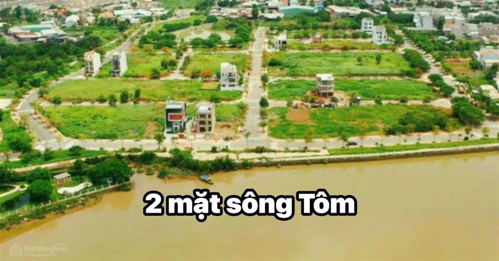 Bán đất ven sông nhà bè giá tốt hơn 20% tại kdc bộ công an dt 12x27 giá 110 tr/m2