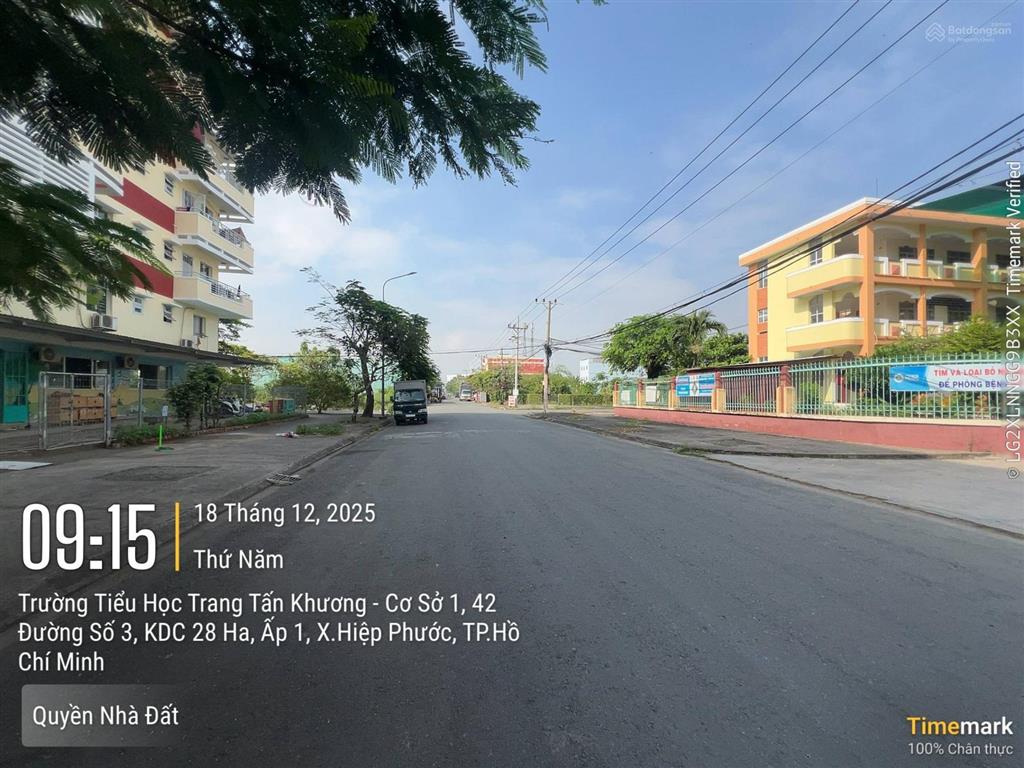 Đất thổ cư hẻm 512 nguyễn văn tạo 8x25m đường nhựa 12m giá 6,2 tỷ