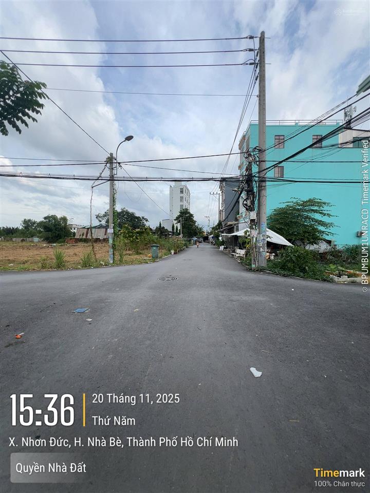 Đất thổ cư hẻm nhựa 6m, 1874 lê văn lương. dt 128m2 giá 4,03 tỷ