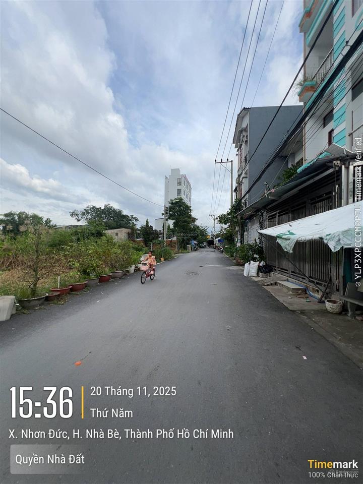 Đất thổ cư hẻm nhựa 6m, 1874 lê văn lương. dt 128m2 giá 4,03 tỷ