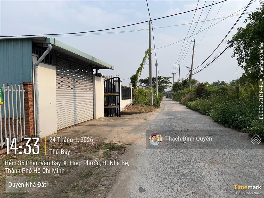 Đất vườn hẻm công viên nước thiên thanh đường phan văn bảy 1501m2 giá 14 tỷ