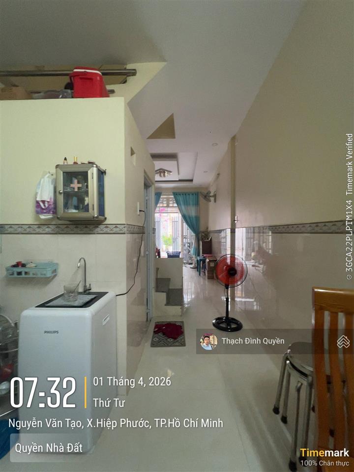 Nhà đồng sở hữu hẻm 6m đường nguyễn văn tạo, 1 trệt 1 lầu, 41m2 (3,4x12m)