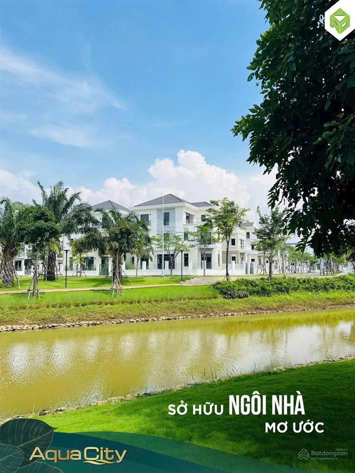 Nhà phố 8x20 đáng mua nhất aqua city trục 19m chỉ 57tr/m2 tiền đất