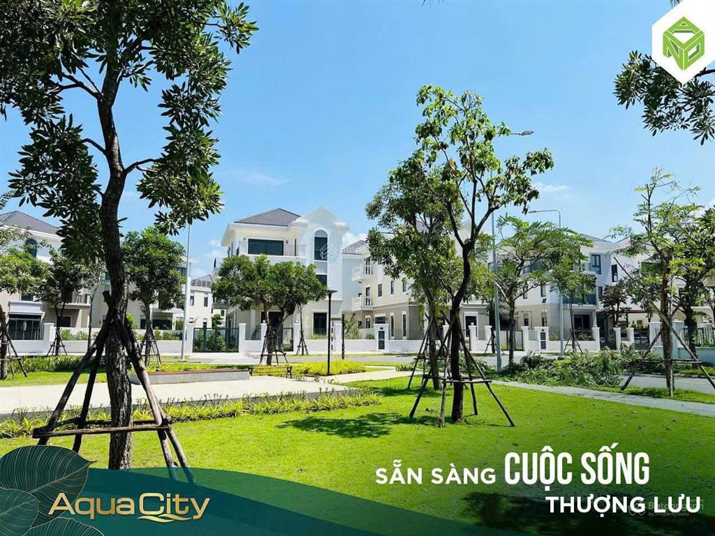 Nhà phố 8x20 đáng mua nhất aqua city trục 19m chỉ 57tr/m2 tiền đất