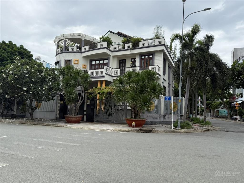 Gía giảm 10ty bán biệt thự 477m2 kdc ciq4 p.tân mỹ, tphcm, dt 27x19m, 2l, 69tỷ