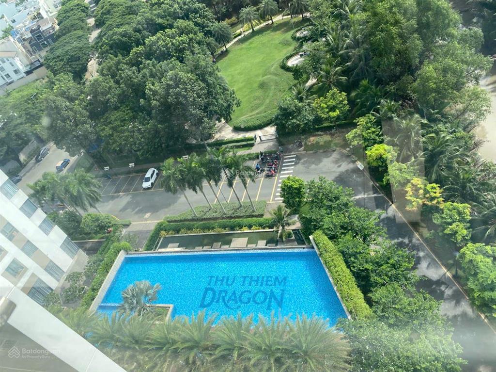 Cho thuê căn hộ thủ thiêm dragon, căn góc 2 phòng ngủ đầy đủ nội thất, nhà đẹp.