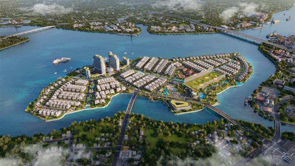 Sở hữu nhà phố view suối đẳng cấp tại đảo kim quy mặt tiền đường đôi siêu đẹp