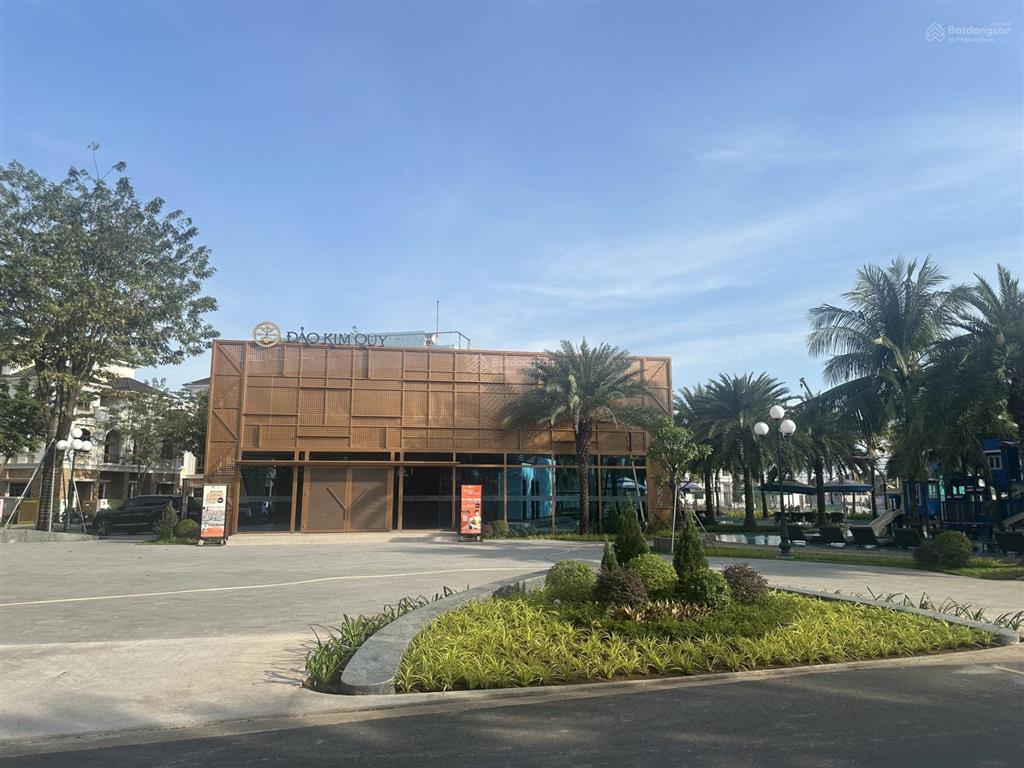 Hàng hiếm ven sông đảo kim quy bt song lập 250m2 đang xây giá tốt 18.5 tỷ