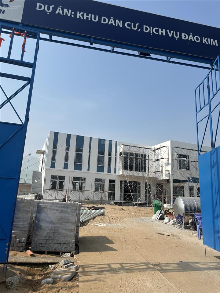 Hàng hiếm ven sông đảo kim quy bt song lập 250m2 đang xây giá tốt 18.5 tỷ