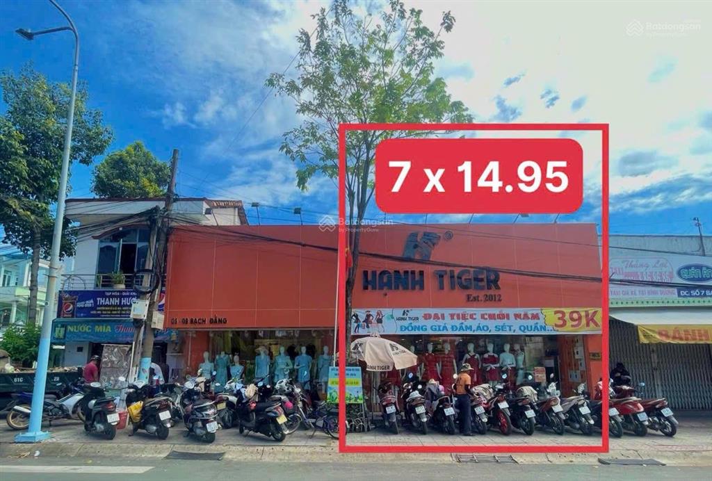 Bán nhà mặt tiền bạch đằng, thủ dầu một dt 7 x 14,95m giá 9.3 tỷ