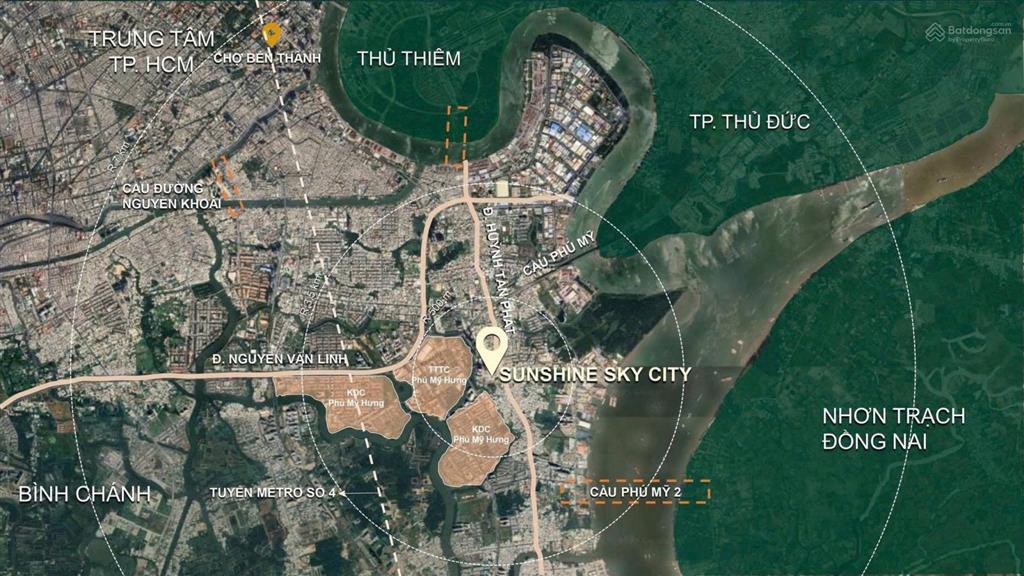 Căn hộ sunshine sky city quận 7 chỉ 5,85 tỷ căn 75m2 thanh toán nhẹ