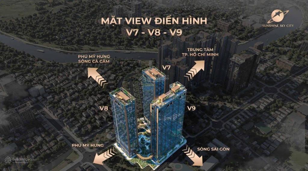 Bán lại căn hộ sunshine v712.05 dt 75m2 giá chỉ 6,4 tỷ