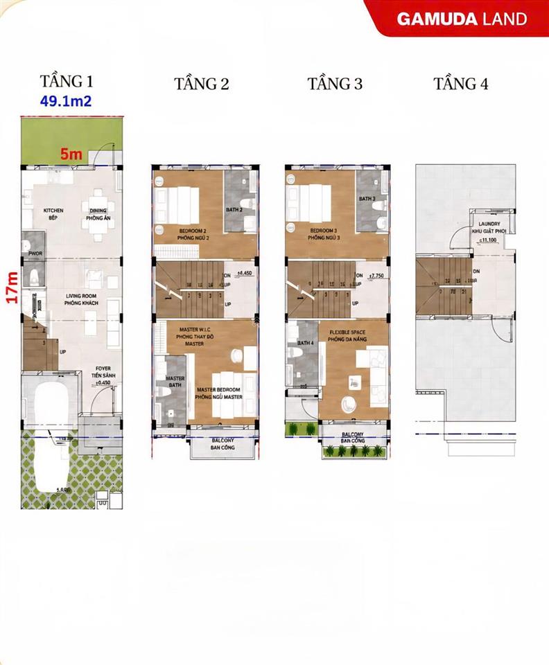 Bán lỗ nhà phố meadow gamudaland 1 tỷ, giá gốc 8,2 tỷ