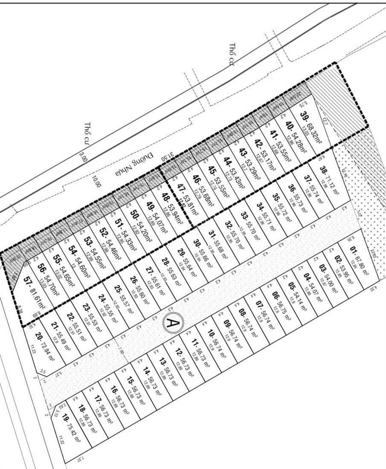 Bán nền đất ngay cầu him lam p. tân hưng dt56,73m2 giá bán 13 tỷ 0911 775 ***