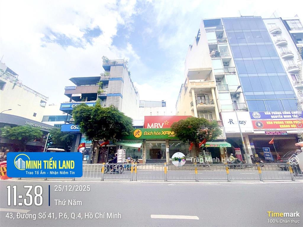 Bán nhà mặt tiền đường số 41 kinh doanh sầm uất nhất quận 4