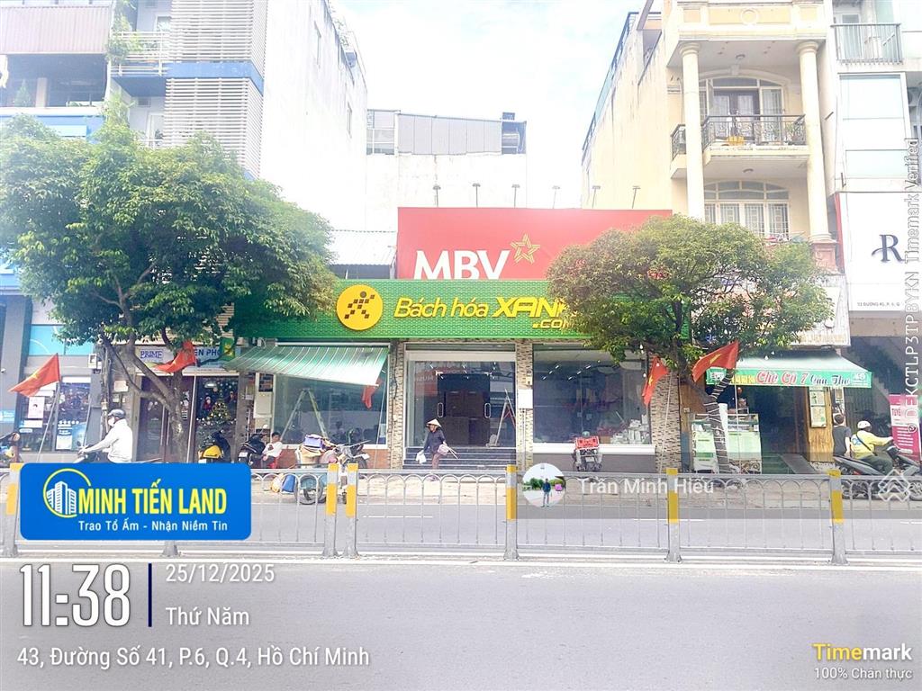 Bán nhà mặt tiền đường số 41 kinh doanh sầm uất nhất quận 4