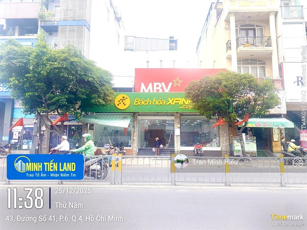 Bán nhà mặt tiền đường số 41 kinh doanh sầm uất nhất quận 4