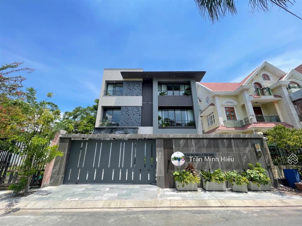Biệt thự view sông khu dân cư tân quy đông, gần lotte quận 7