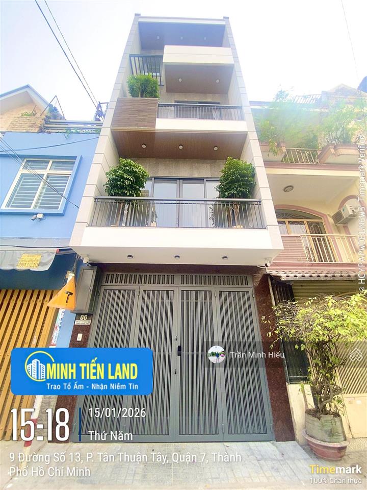 Bán nhà mới đẹp mặt tiền đường số cạnh lâm văn bền quận 7