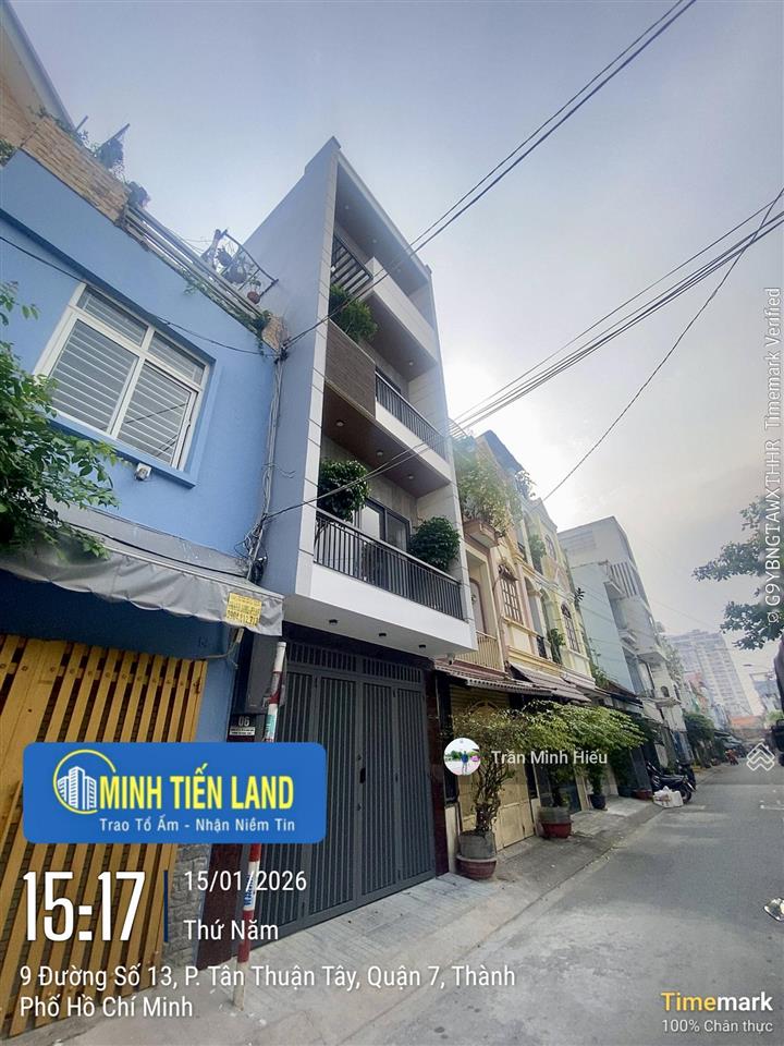 Bán nhà mới đẹp mặt tiền đường số cạnh lâm văn bền quận 7