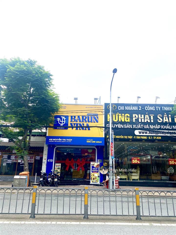 Bán nhà mặt tiền đường nguyễn thị thập, quận 7. vị trí đắc địa, gần lotte, kinh doanh siêu tốt