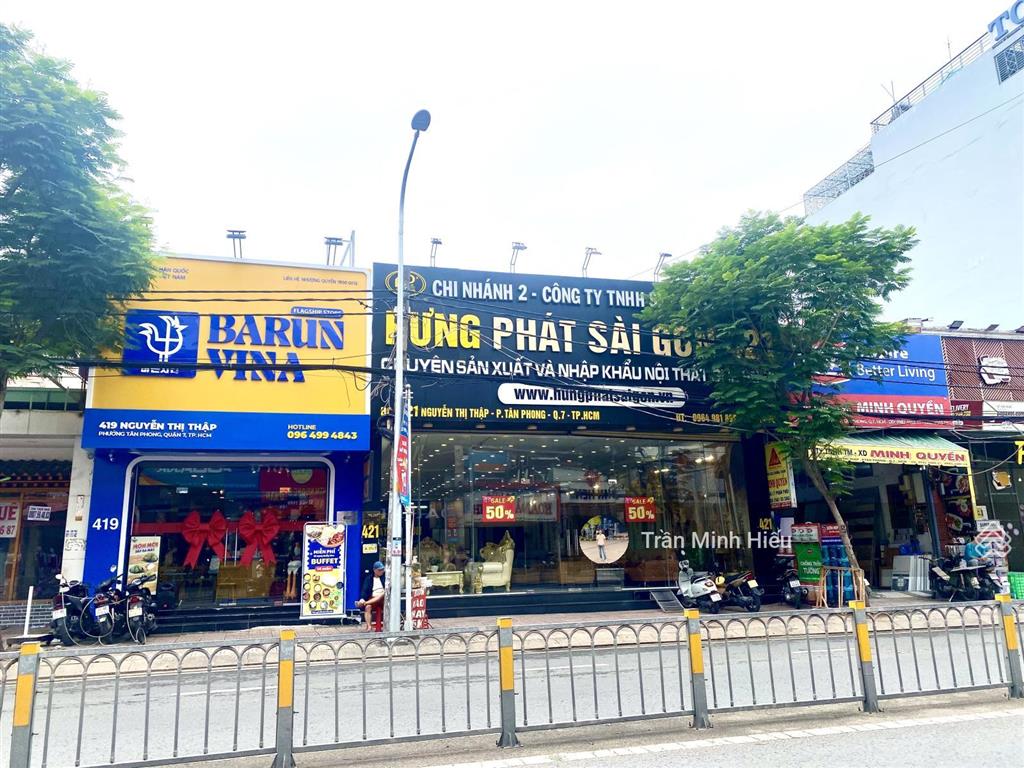Bán nhà mặt tiền đường nguyễn thị thập, quận 7. vị trí đắc địa, gần lotte, kinh doanh siêu tốt