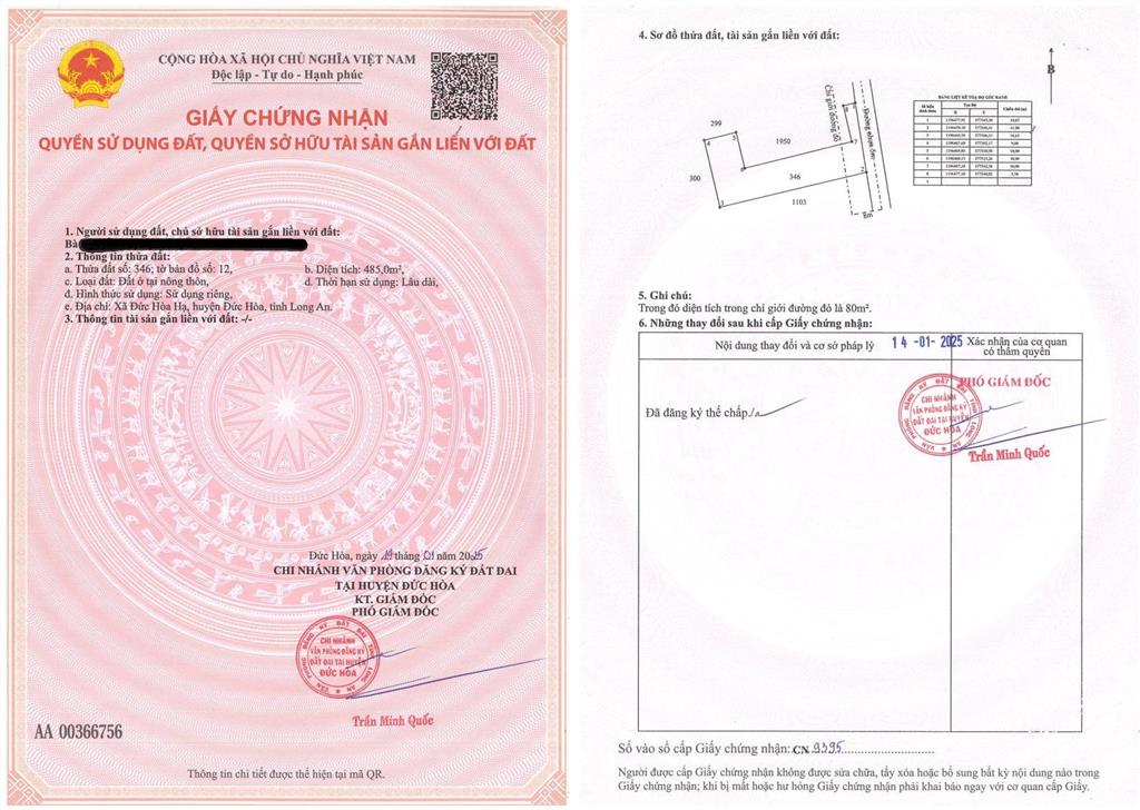 Bán đất tại đường bình tiền 1, thị trấn đức hòa, đức hòa, long an, 11 tỷ, 785 m2 full thổ